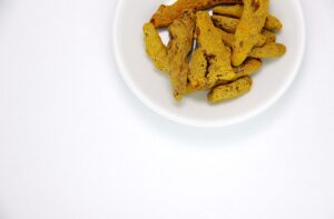 turmeric, dried rhizomes, healthy food